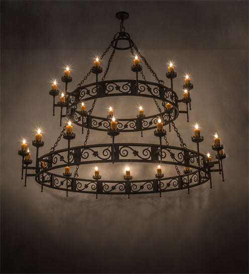 Meyda Tiffany Majella 174181 Chandelier Light - Oil Rubbed Bronze