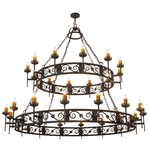 Meyda Tiffany Majella 174181 Chandelier Light - Oil Rubbed Bronze