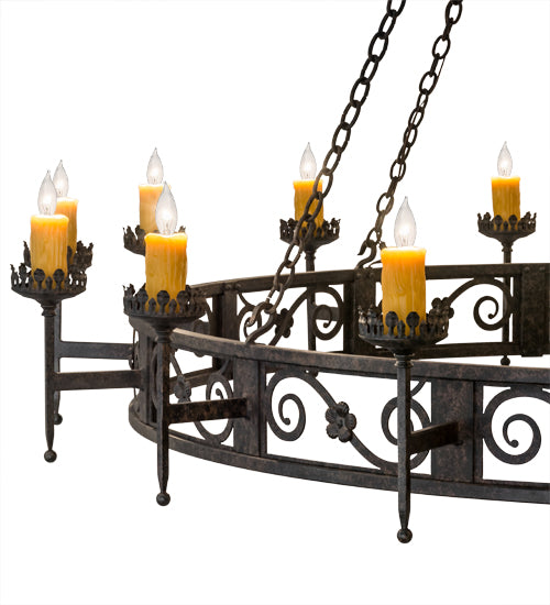 Meyda Tiffany Majella 174181 Chandelier Light - Oil Rubbed Bronze