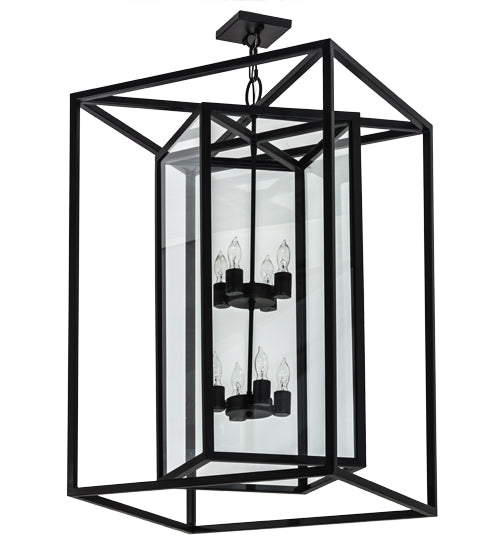 Meyda Tiffany Kitzi Box 174264 Pendant Light - Blackwash
