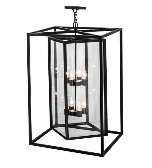 Meyda Tiffany Kitzi Box 174264 Pendant Light - Blackwash