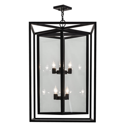 Meyda Tiffany Kitzi Box 174264 Pendant Light - Blackwash