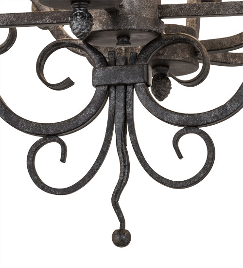 Meyda Tiffany Kean 174336 Pendant Light - Smoke