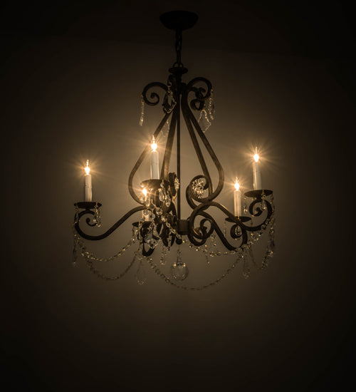 Meyda Tiffany Adrianna 174349 Chandelier Light - Crystal