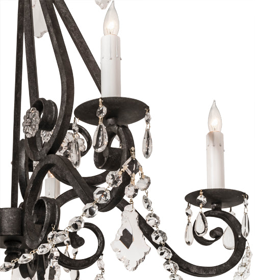 Meyda Tiffany Adrianna 174349 Chandelier Light - Crystal