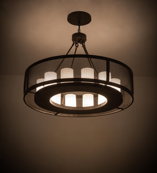 Meyda Tiffany Loxley 174669 Chandelier Light - Timeless Bronze