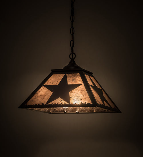 Meyda Tiffany Texas Star 174699 Pendant Light - Timeless Bronze
