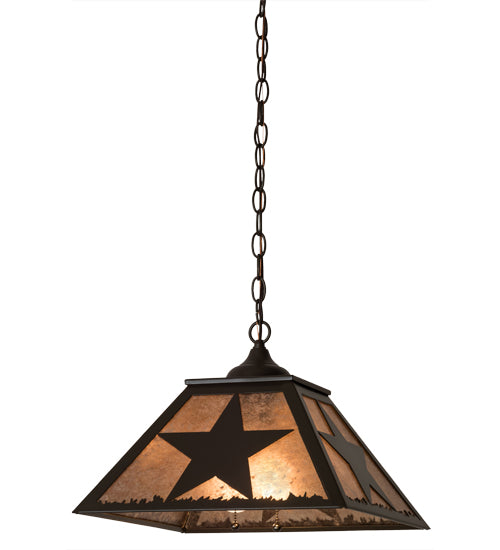 Meyda Tiffany Texas Star 174699 Pendant Light - Timeless Bronze