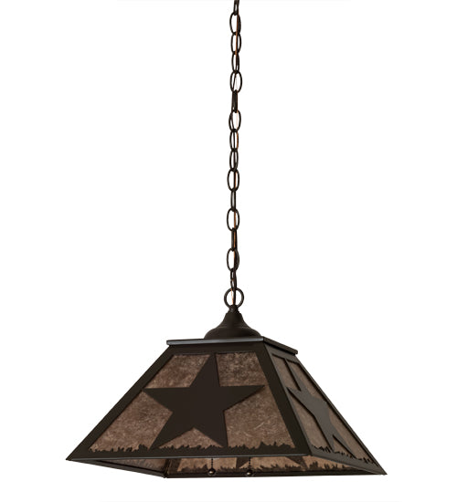 Meyda Tiffany Texas Star 174699 Pendant Light - Timeless Bronze