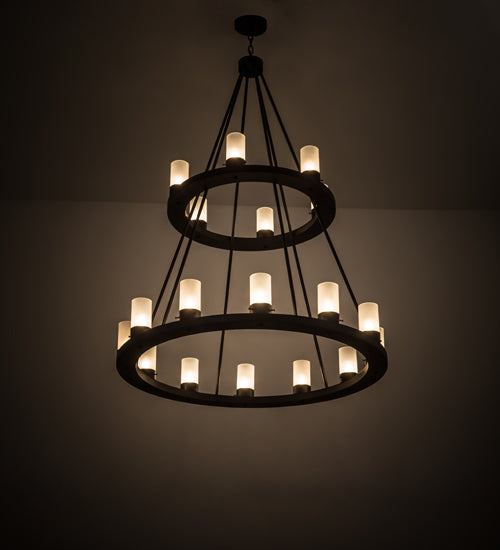 Meyda Tiffany Loxley 174738 Chandelier Light - Mahogany Bronze