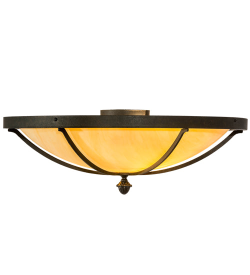 Meyda Tiffany Dominga 174745 Ceiling Light - Chestnut