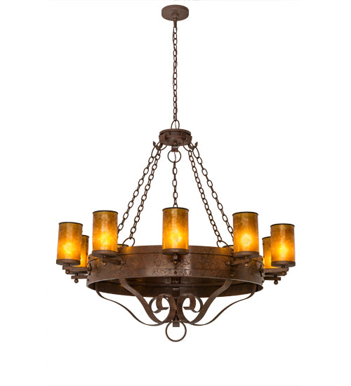 Meyda Tiffany Parnella 175018 Chandelier Light - Rust,Custom
