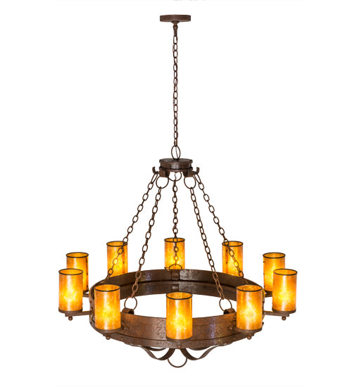 Meyda Tiffany Parnella 175018 Chandelier Light - Rust,Custom