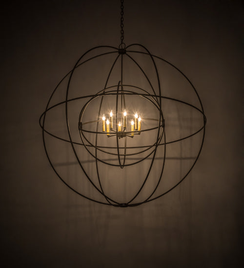 Meyda Tiffany Atom Enerjisi 175340 Chandelier Light - Timeless Bronze