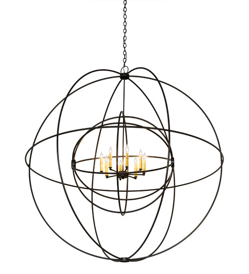 Meyda Tiffany Atom Enerjisi 175340 Chandelier Light - Timeless Bronze
