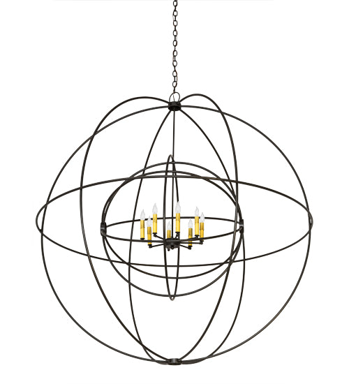 Meyda Tiffany Atom Enerjisi 175340 Chandelier Light - Timeless Bronze