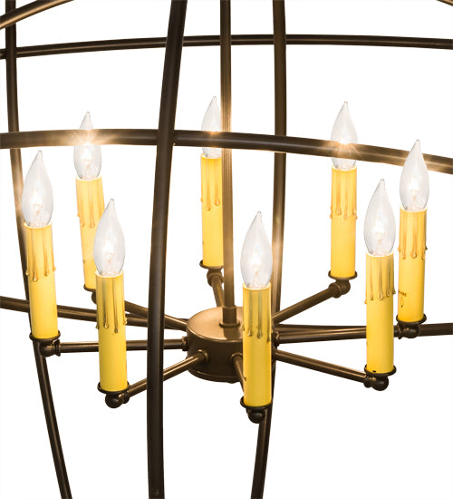 Meyda Tiffany Atom Enerjisi 175340 Chandelier Light - Timeless Bronze