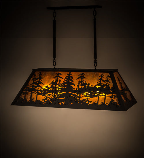 Meyda Tiffany Tall Pines 175341 Pendant Light - Wrought Iron