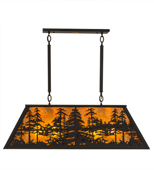 Meyda Tiffany Tall Pines 175341 Pendant Light - Wrought Iron