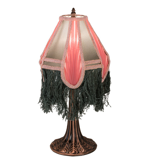 Meyda Tiffany Lighting 17541 Antonia Mini Lamp Lamp Two-Tone
