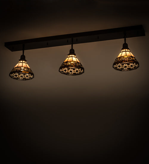 Meyda Tiffany Ilona 175529 Pendant Light - Craftsman Brown