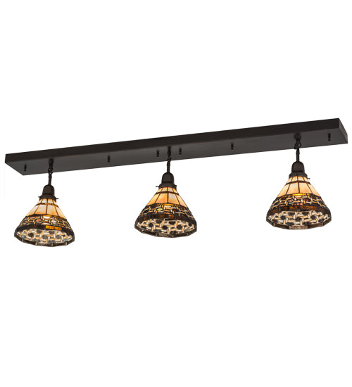 Meyda Tiffany Ilona 175529 Pendant Light - Craftsman Brown