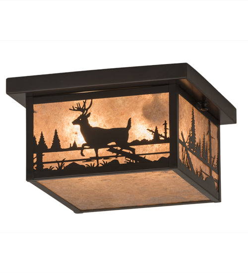 Meyda Tiffany Hyde Park 175668 Ceiling Light - Craftsman Brown