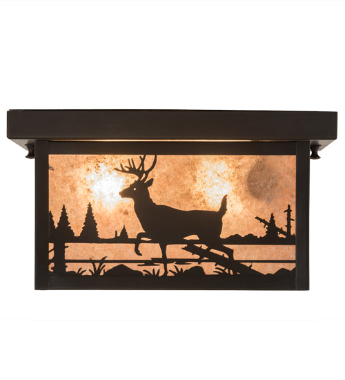 Meyda Tiffany Hyde Park 175668 Ceiling Light - Craftsman Brown