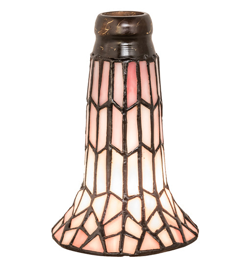 Meyda Tiffany Lighting 17570 Stained Glass Pond Lily Shade Lamp Shade Bronze / Dark