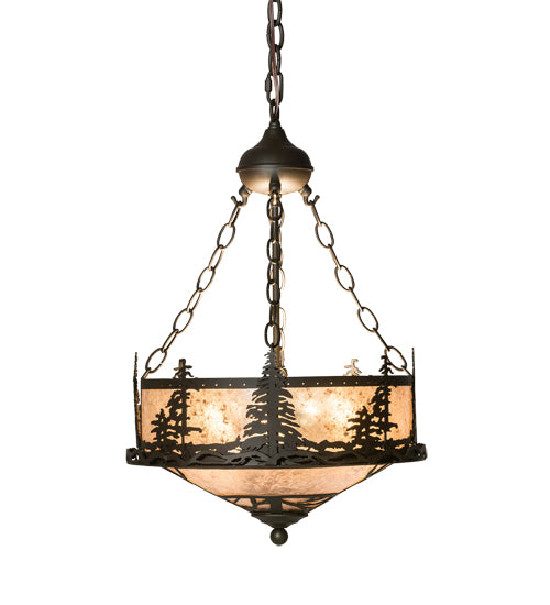 Meyda Tiffany Tall Pines 175906 Pendant Light - Oil Rubbed Bronze