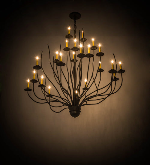 Meyda Tiffany Sycamore 176032 Chandelier Light - Timeless Bronze