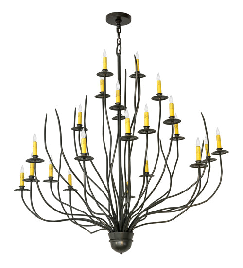 Meyda Tiffany Sycamore 176032 Chandelier Light - Timeless Bronze