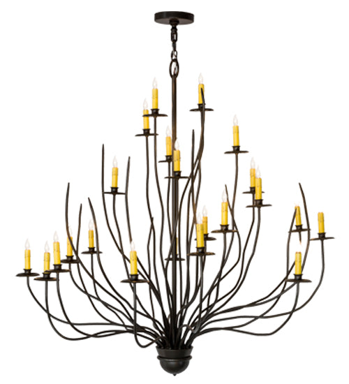 Meyda Tiffany Sycamore 176032 Chandelier Light - Timeless Bronze