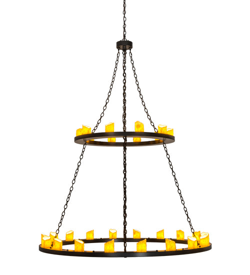 Meyda Tiffany Loxley 176133 Chandelier Light - Timeless Bronze