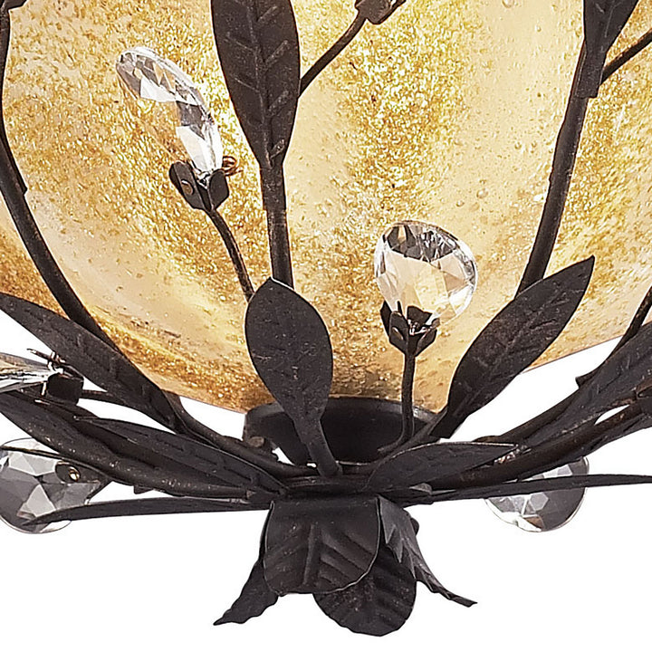 Elk Circeo 8059/2 Ceiling Light - Deep Rust