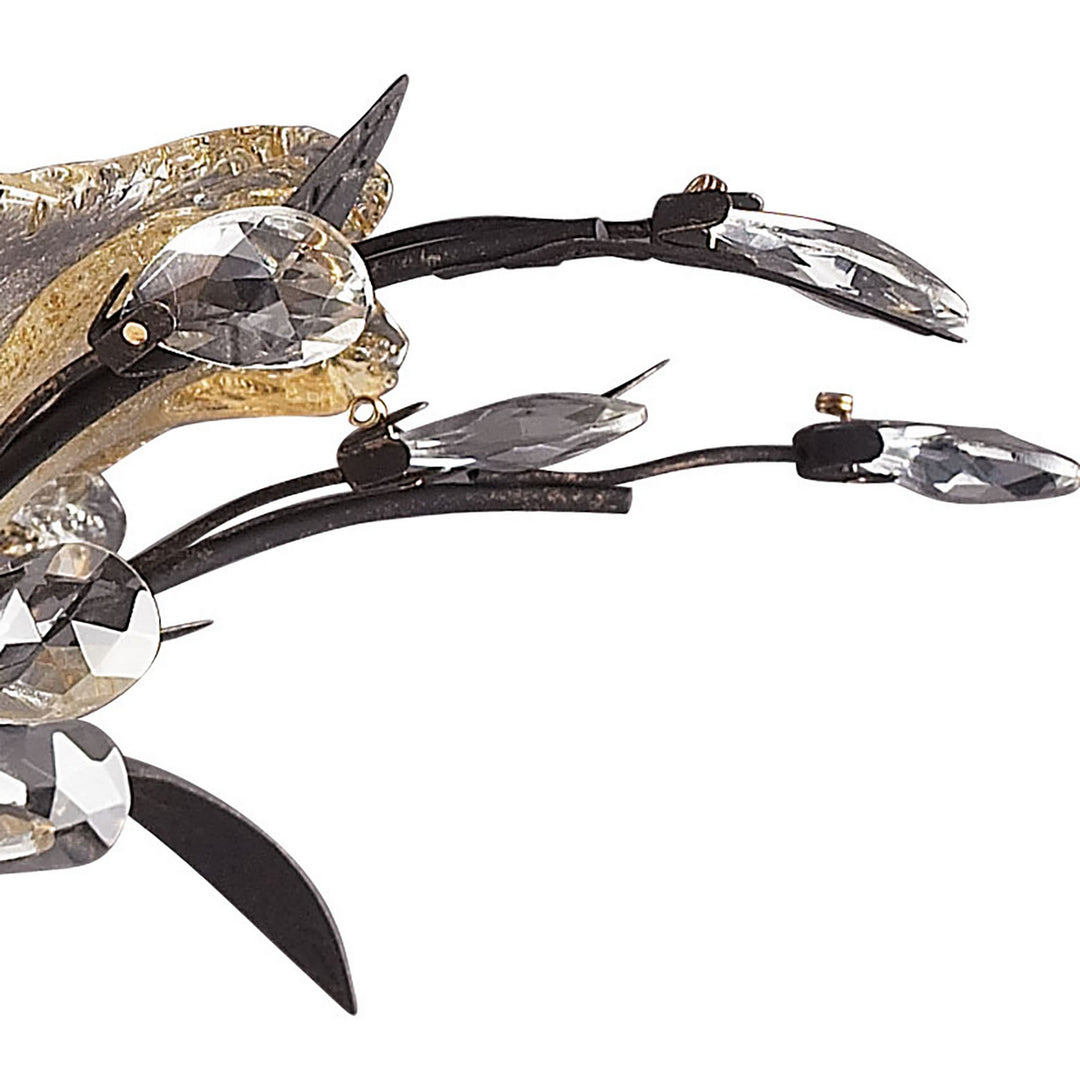 Elk Circeo 8059/2 Ceiling Light - Deep Rust