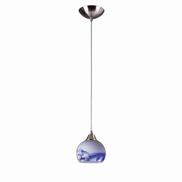 Elk Mela 101-1MT Pendant Light - Satin Nickel