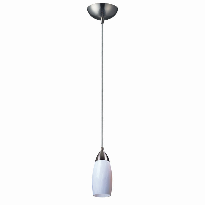 Elk Milan 110-1WH Pendant Light - Satin Nickel