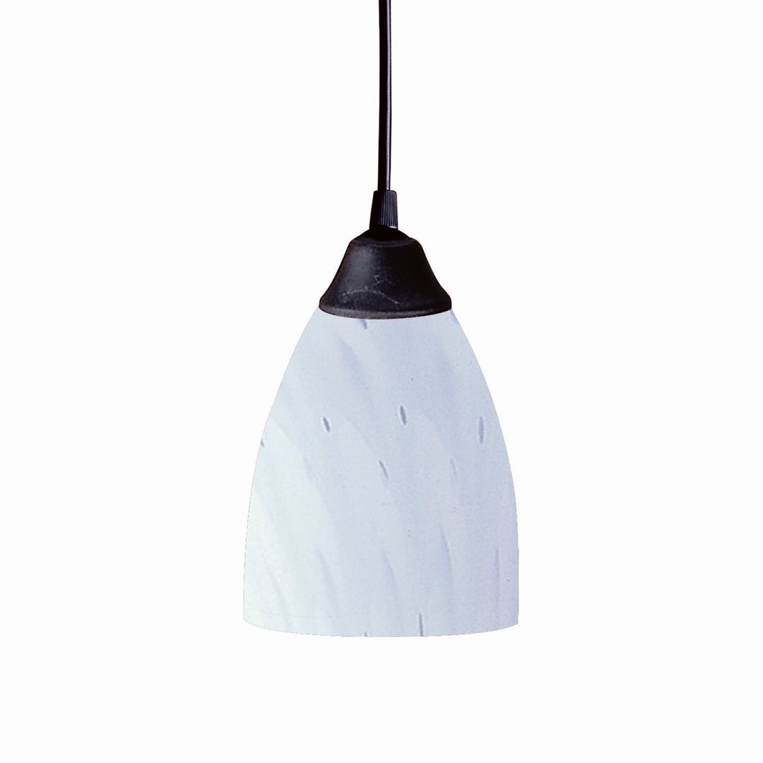 Elk Classico 406-1WH Pendant Light - Dark Rust