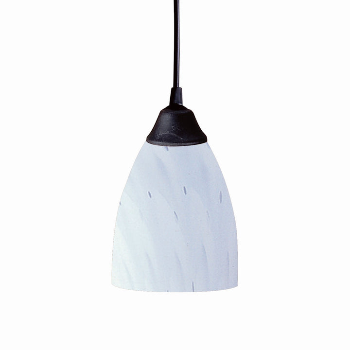 Elk Classico 406-1WH Pendant Light - Dark Rust
