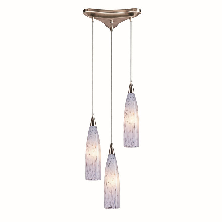 Elk Lungo 501-3SW Pendant Light - Satin Nickel