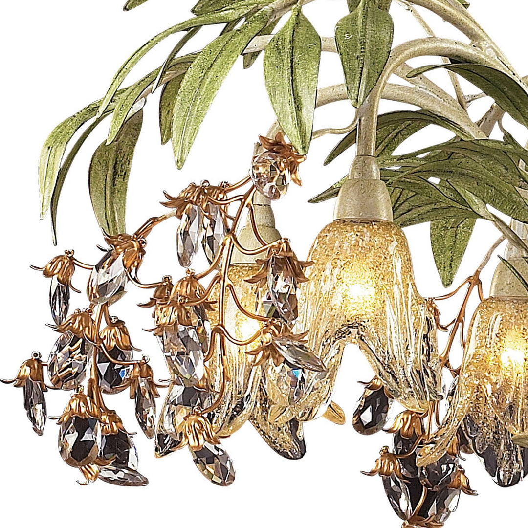 Elk Huarco 86053 Chandelier Light - Sage Green
