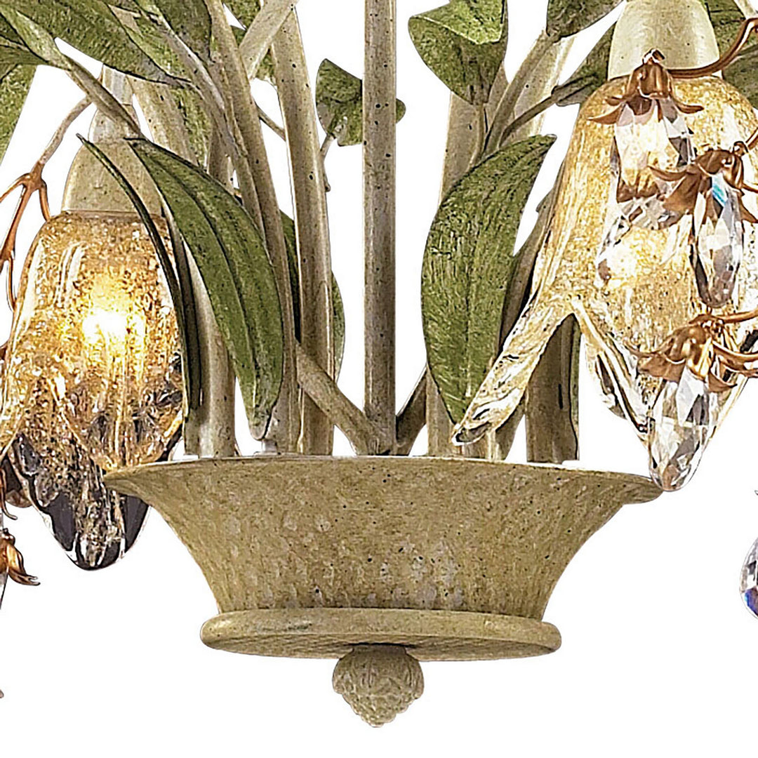 Elk Huarco 86053 Chandelier Light - Sage Green