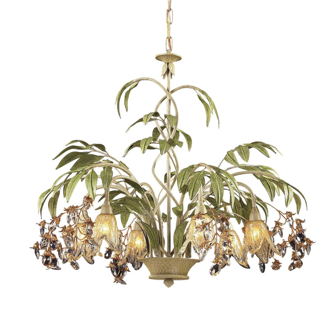 Elk Huarco 86053 Chandelier Light - Sage Green