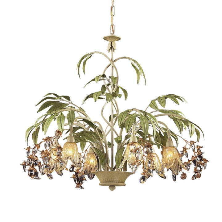 Elk Huarco 86053 Chandelier Light - Sage Green