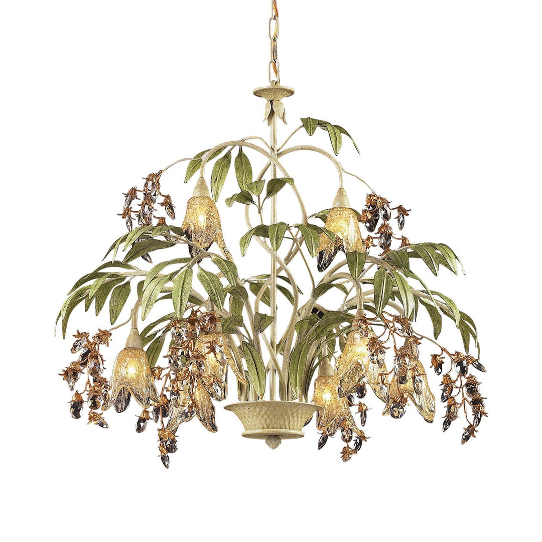 Elk Huarco 86054 Chandelier Light - Sage Green