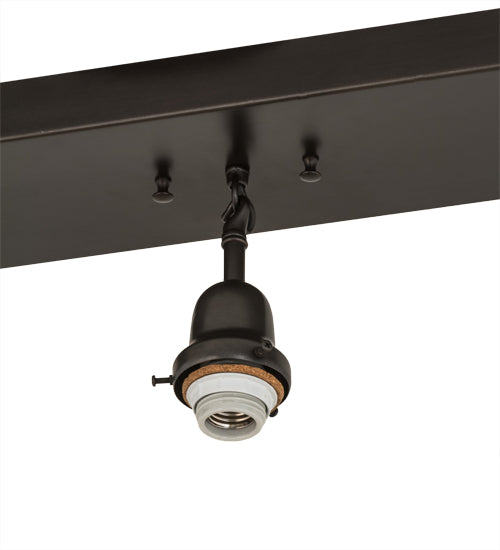 Meyda Tiffany Olivia 176690 Ceiling Light - Craftsman Brown