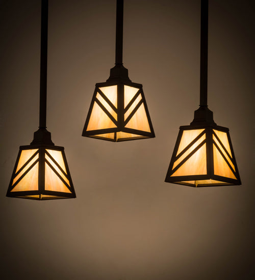 Meyda Tiffany Diagon 177095 Pendant Light - Oil Rubbed Bronze