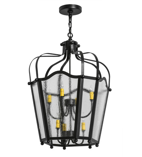Meyda Tiffany Citadel 177132 Pendant Light - Nickel