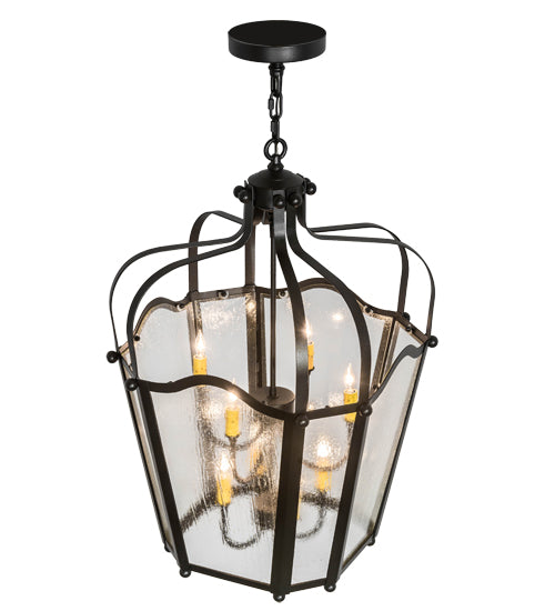Meyda Tiffany Citadel 177132 Pendant Light - Nickel